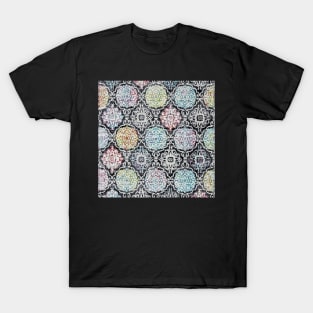 Boho Andorra Bohemian Transitional  Black/Multi T-Shirt